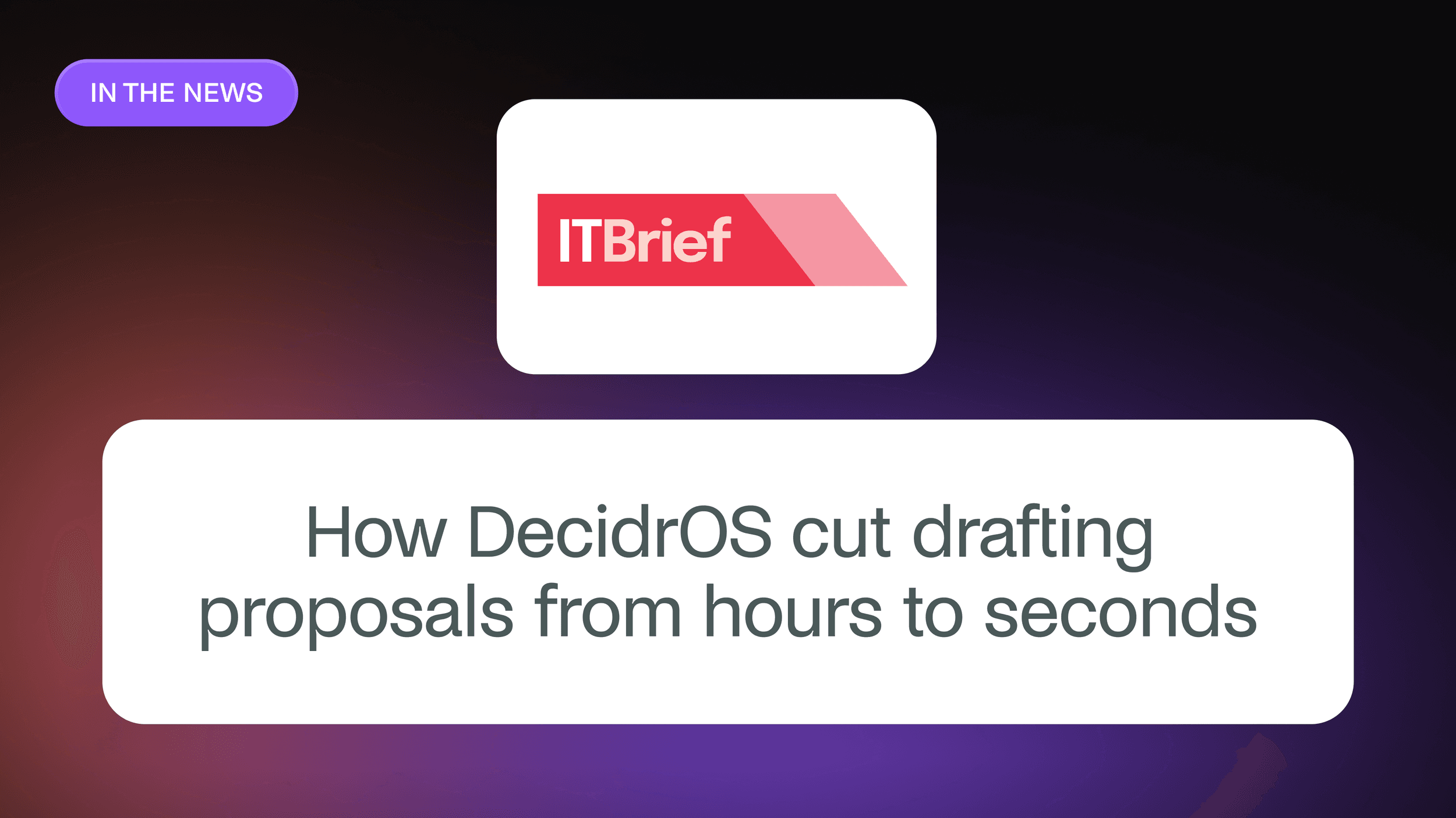 Decidr OS slashes Mercha's proposal drafting time